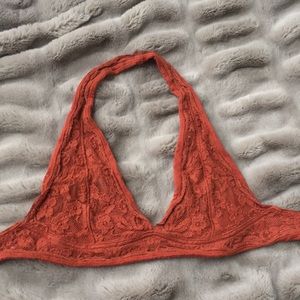 lacy urban outfitters halter bra